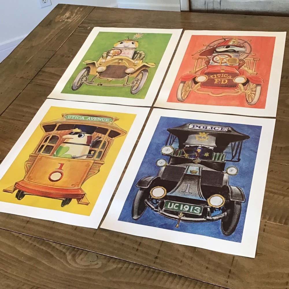 Vintage Utica Club 4 poster set Beer Company